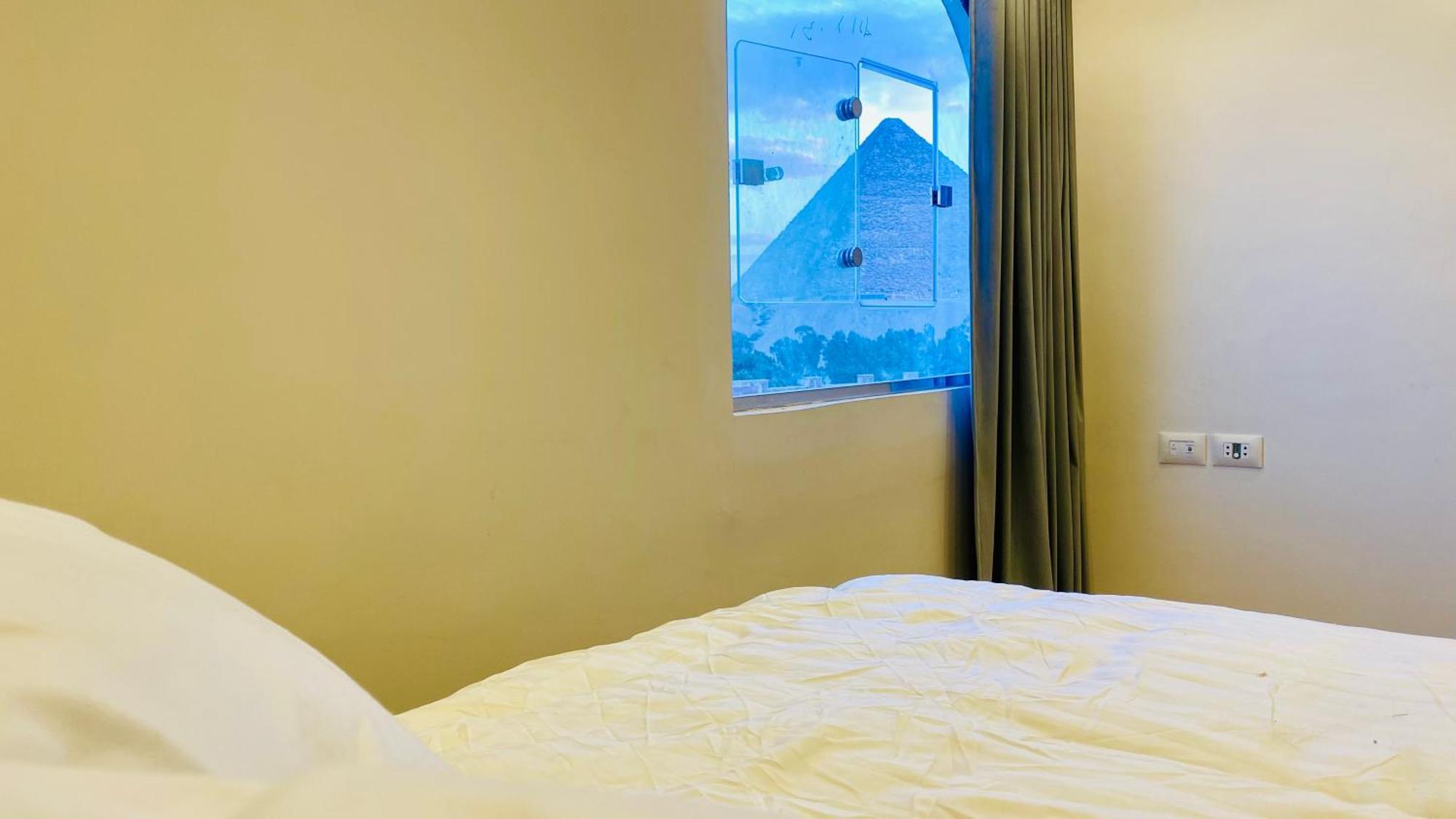 Oh Pyramids View Hotel Kafrat al Jabal Exterior foto