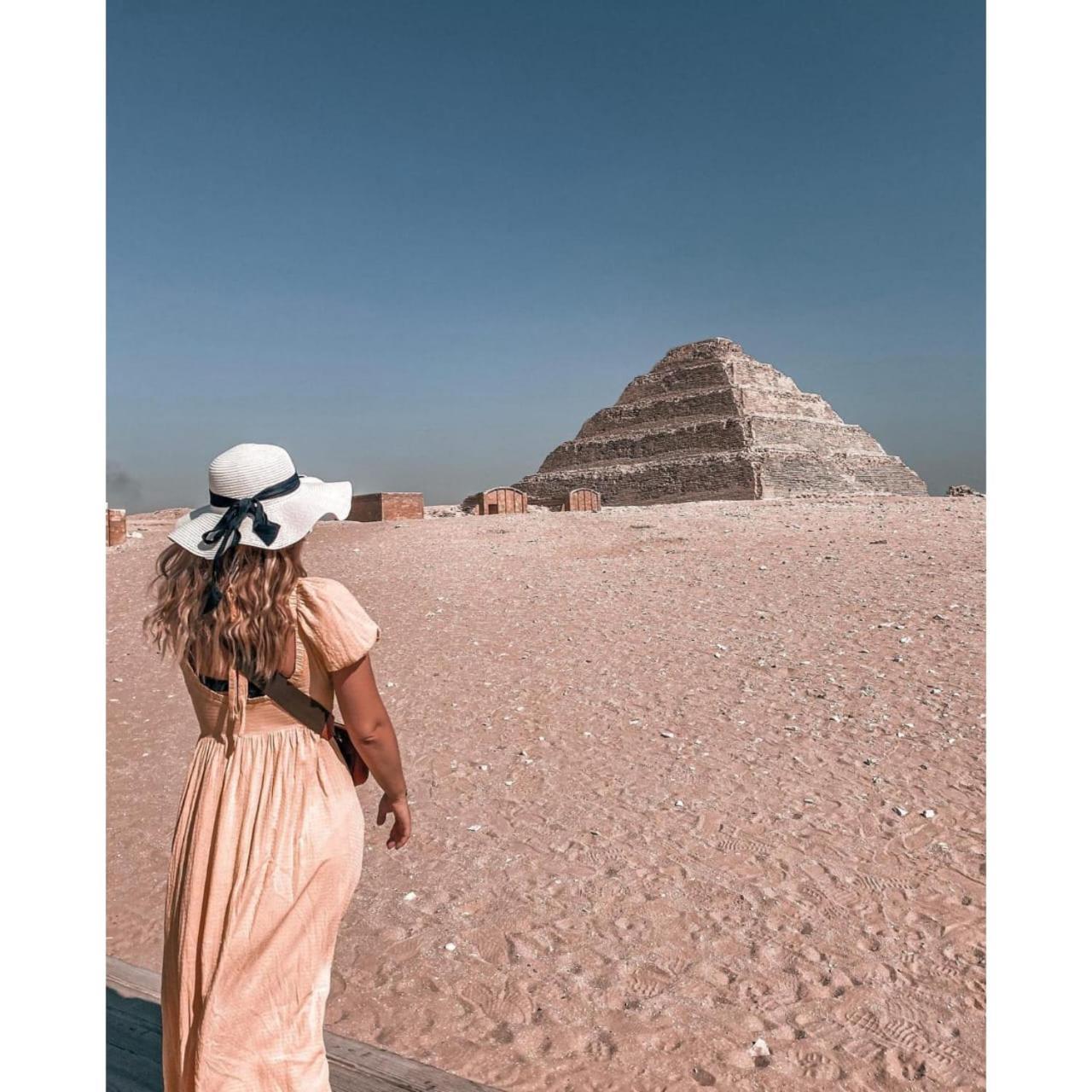 Oh Pyramids View Hotel Kafrat al Jabal Exterior foto